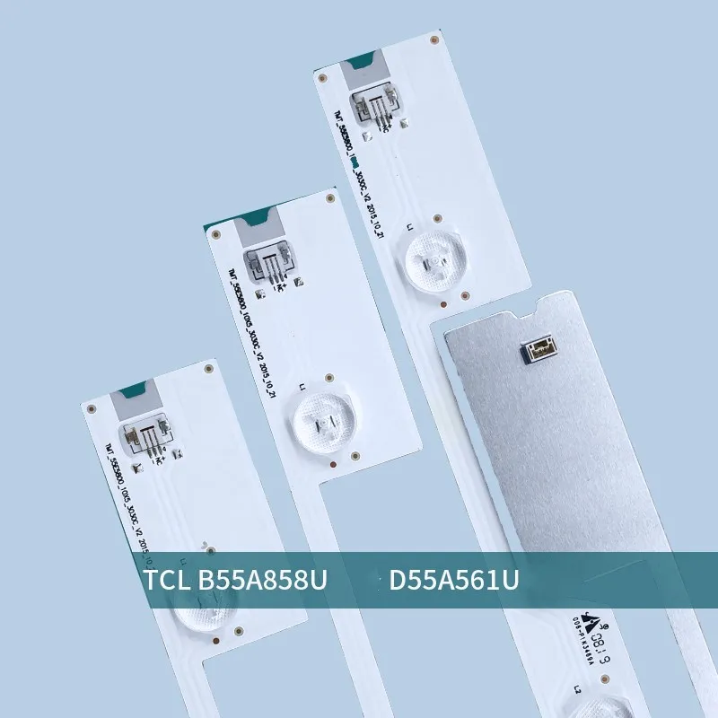Новинка 10 шт. светодиодный Подсветка полосы для dvb T C L D55A561U YHE 4C LB5505 YH1 LAU550NDEL