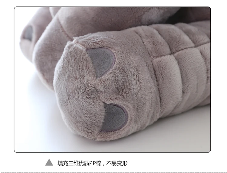 60 см Животные Elefante Pelucia плюшевые игрушки слон подушка мягкая для сна Мягкие Детские Playmate подарки на зиму
