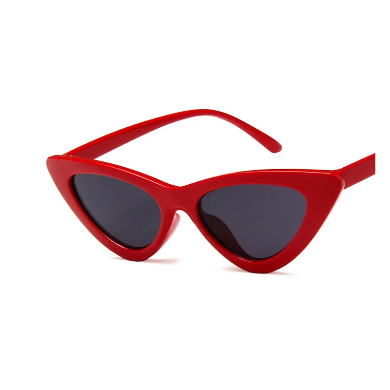 sunglass women очки солнцезащитные женские солнечные прозрачные солнцезащитные женские мода очки розовые винтаж с цветными стеклами маленькие крутые супер кот декоративные с затемнением темные солнечных очков
