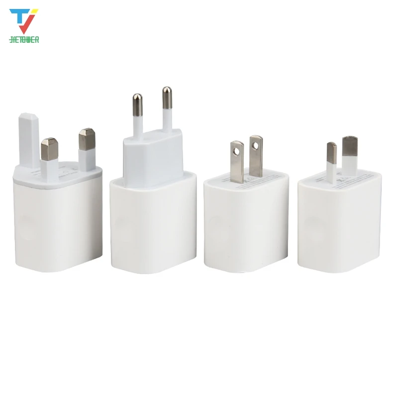 100 шт./лот универсальное сетевое зарядное устройство с двумя USB-портами 5 в а