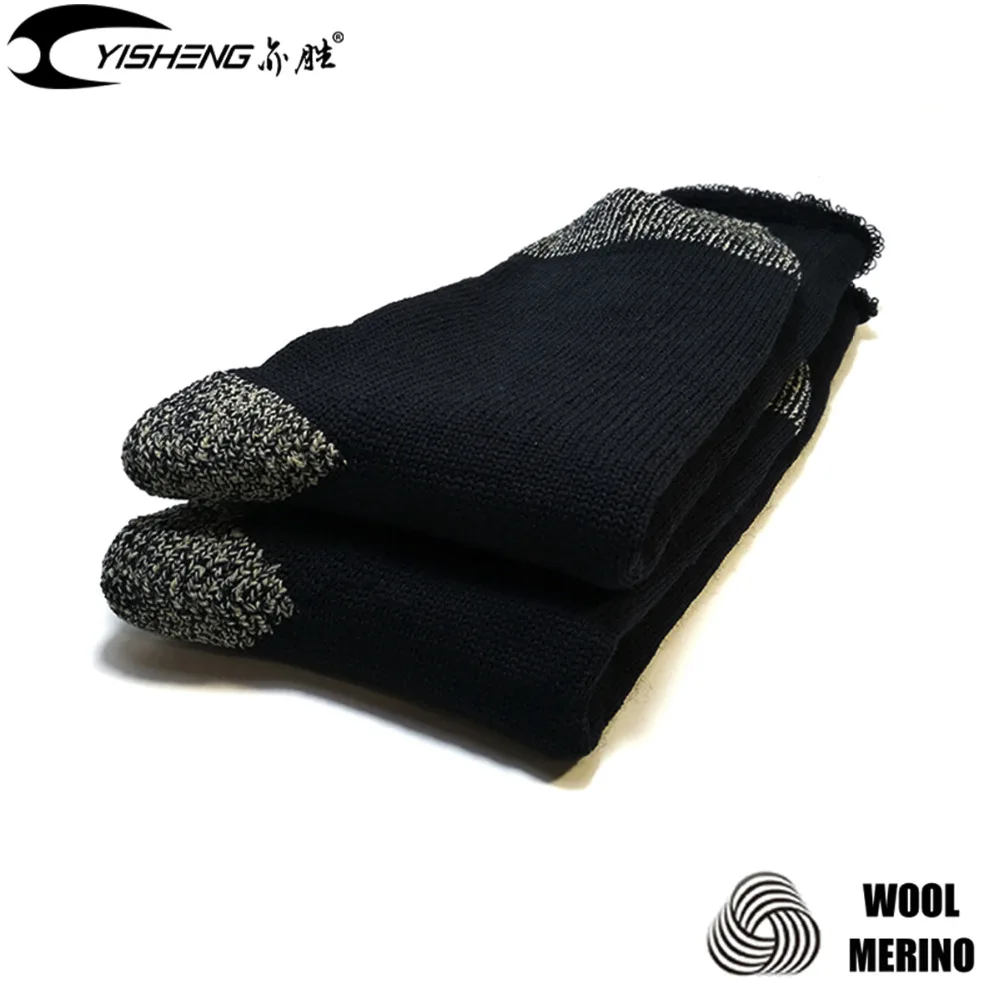 Findcool мужские носки из мериносовой шерсти для катания на лыжах Высокое качество