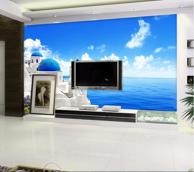 Обои с пейзажем на заказ обои изображением средиземноморского Эгейского моря