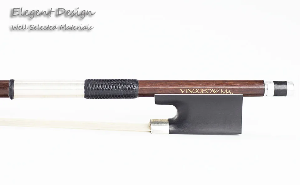 VingoBow Мастеровой из фернамбука альты лук Античная D. Peccatte модель теплый и сладкий тон прямой и хорошо сбалансированный хорошо ручной работы