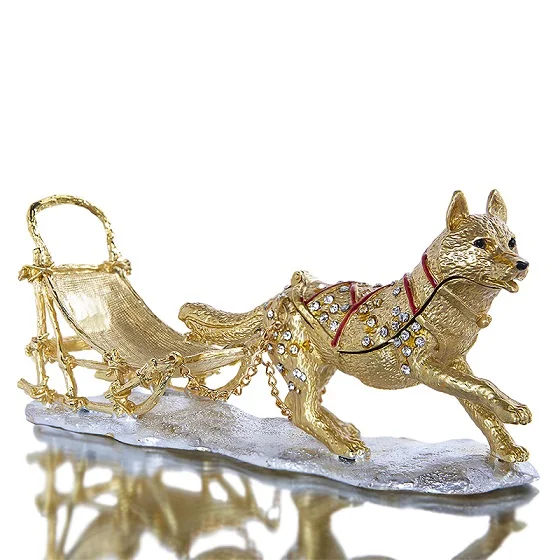 Type 4 H& D ручная роспись Краб Bejeweled безделушка коробка навесной животное декоративный держатель кольца(коробочка) статуэтка в коробке для хранения ювелирных изделий домашний Свадебный декор - Цвет: Type 4