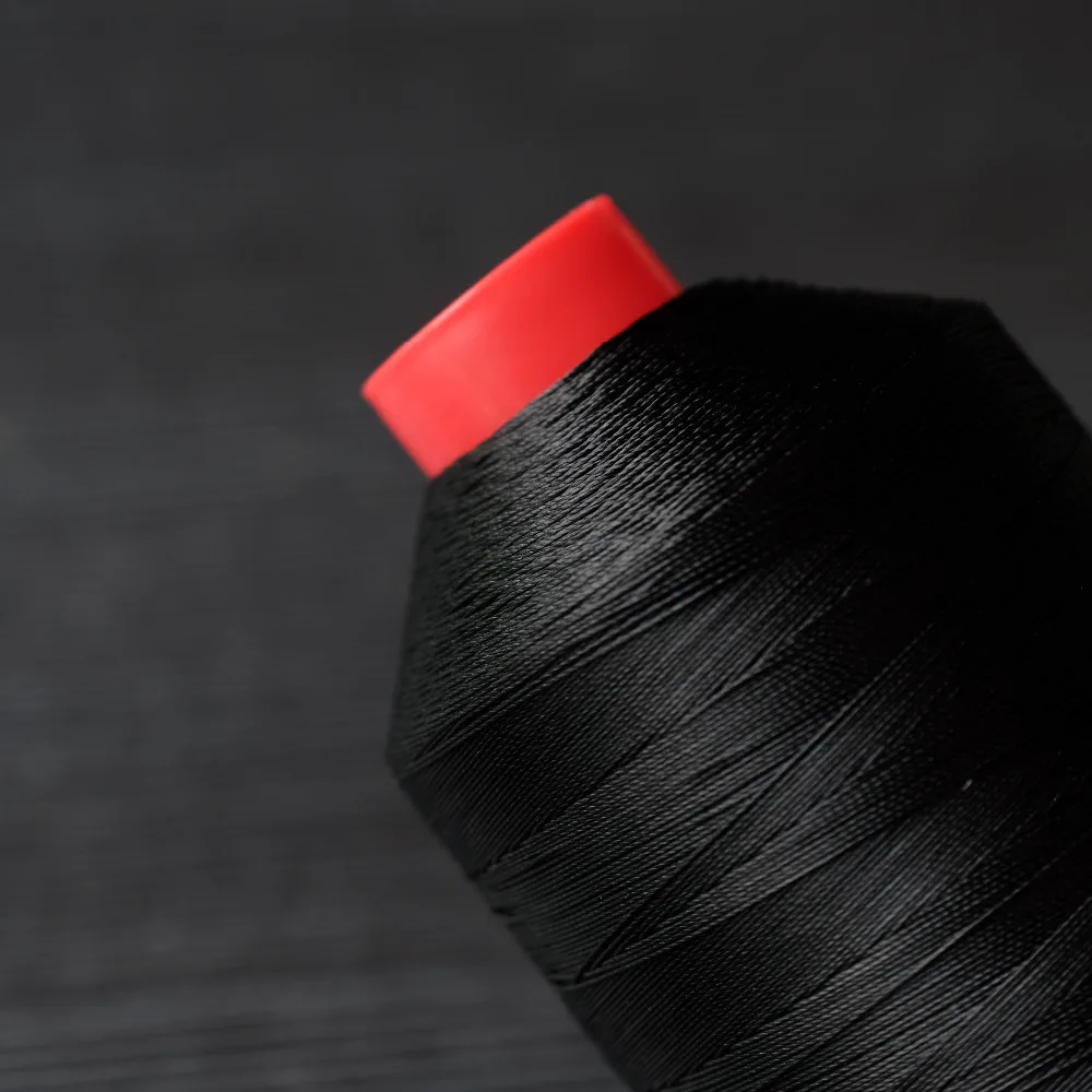 TEX90 2300 ярдов черный высокая прочность скрепленные нейлоновые нитки 0.5LB Полиамид
