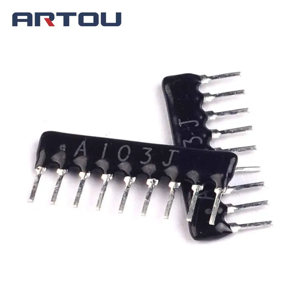 20PCS A09-103 10K A103 9Pin резистор в корпусе DIP Network Array 2 54 MM | Электронные компоненты и