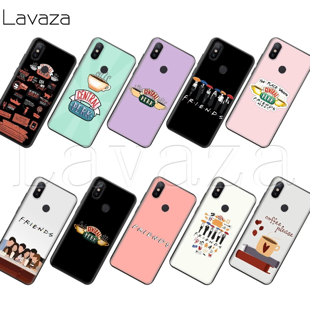 Lavaza Central Perk Coffee friends tv show Silicone Case for Xiaomi Redmi Note 4 4X 4A 5 5A 6 6a 7 8 Pro Go Prime Plus | Мобильные