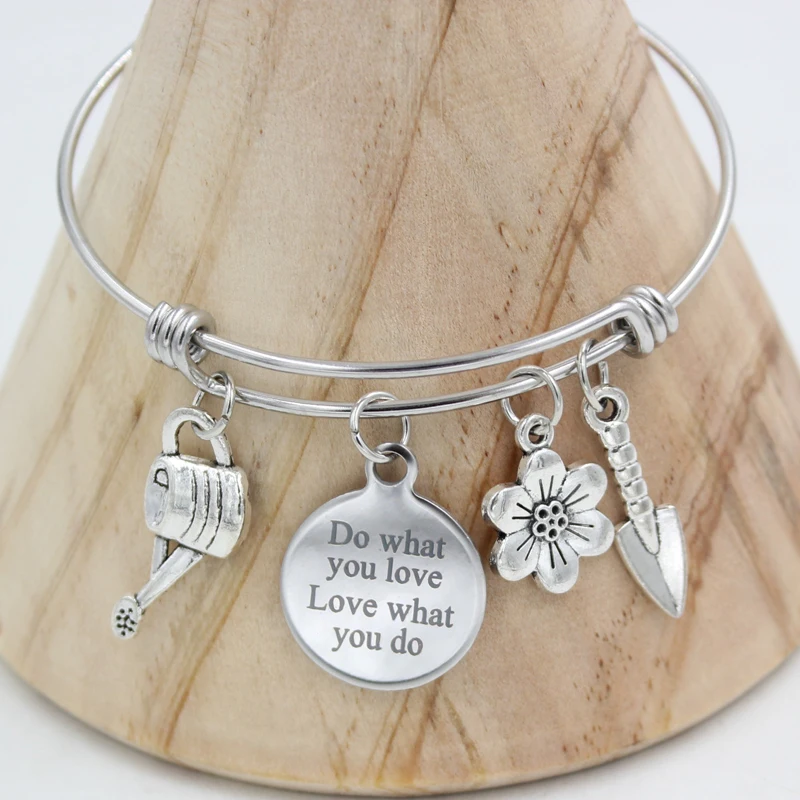 1 шт. ювелирные изделия из нержавеющей стали регулируемый расширяемый