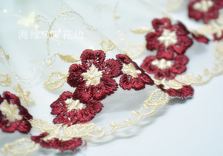 Горячая Распродажа 2 ярда ширина 8 см горячая 2016 Высококачественная изысканная