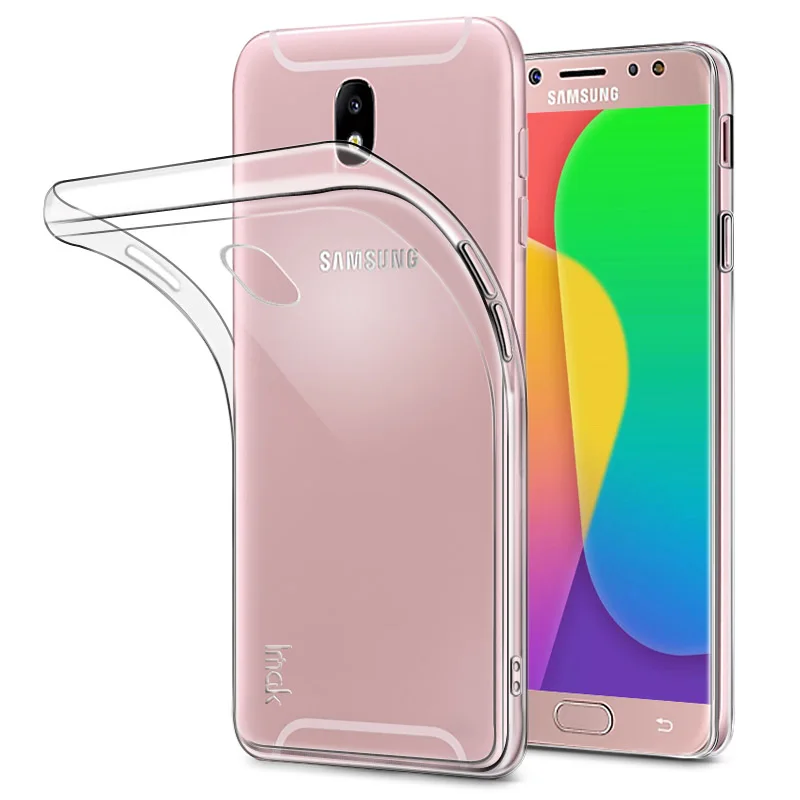 IMAK Stealth Прозрачный ТПУ чехол + Защитная пленка для экрана Samsung Galaxy J7 (2017) Версия ЕС |