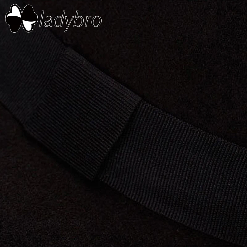 Панама с широкими полями Ladybro женская шапка на осень и зиму мужская имитацией