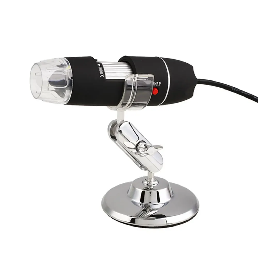 2019 USB микроскоп камера 1600X1000X500 светодио дный X 8 LED электронный цифровой Лупа