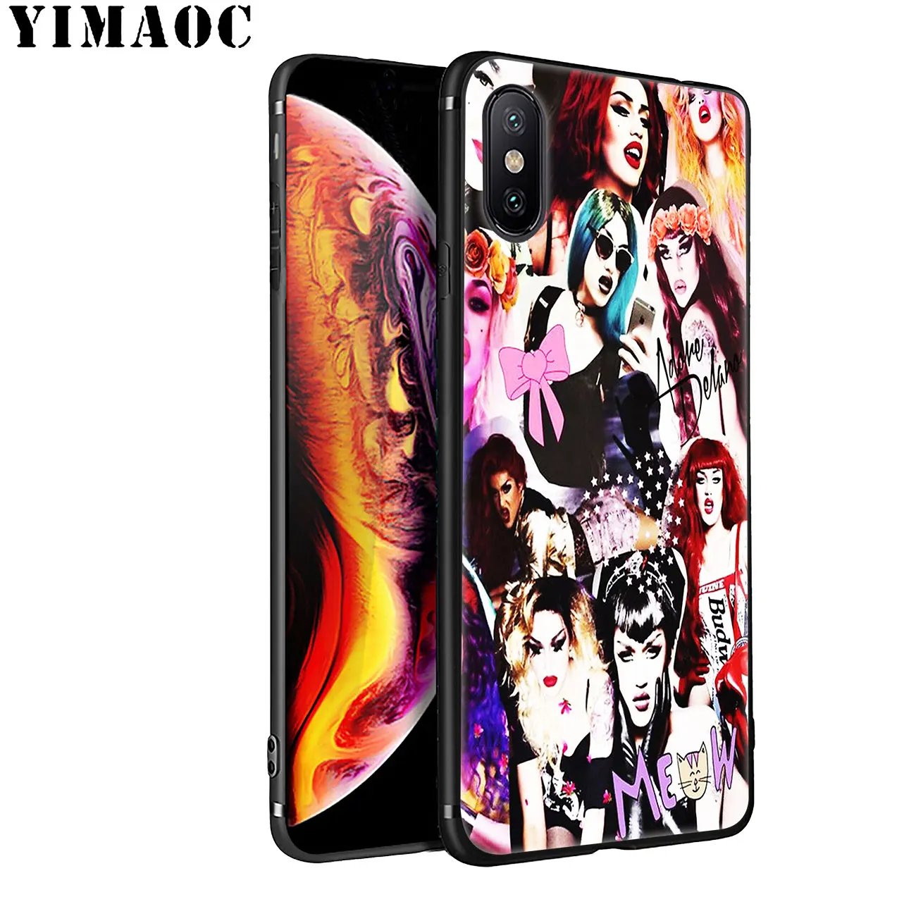 Мягкий силиконовый чехол YIMAOC для телефона iPhone 11 Pro XS Max XR X 6 6S 7 8 Plus 5 5S SE 10 из ТПУ с