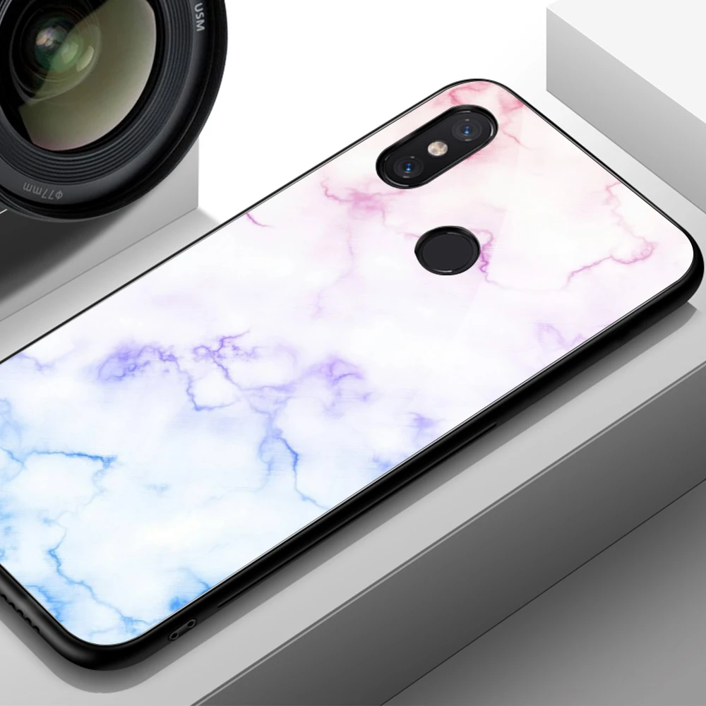 FinderCase Case for Xiaomi mix 2 Hard Back Tempered Glass Marble Patterned Phone cover Mix 2s case Mi 8 9 SE max 3 | Мобильные