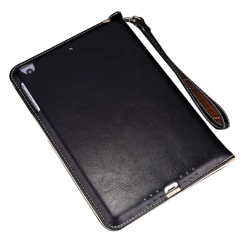 Роскошный кожаный чехол для планшета для iPad Pro 9,7 дюйма ретро портфель ручной ремень держатель флип чехол с подставкой для iPad Pro 9,7 ''чехол