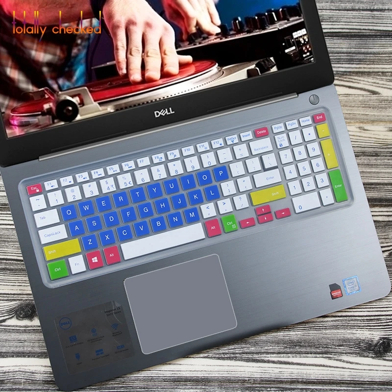 Чехол для клавиатуры ноутбука Dell Inspiron 17 5000 5748 5749 5755 5758 5759 5767 I5748 I5749 I5755 I5758 I5759 I5767 3
