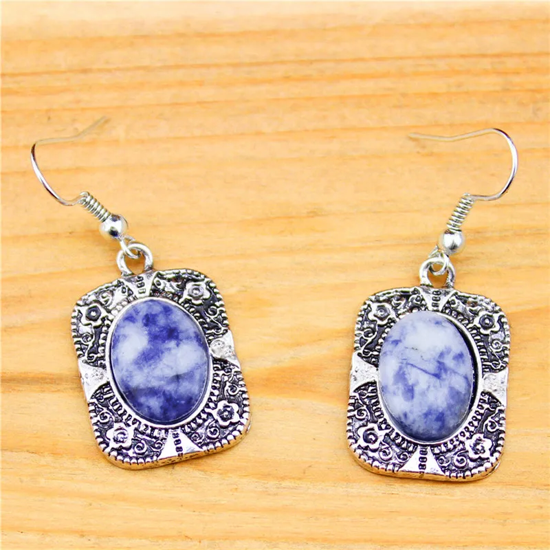 Галечный камень комплект ювелирных изделий Цепочки и ожерелья Браслет Серьги