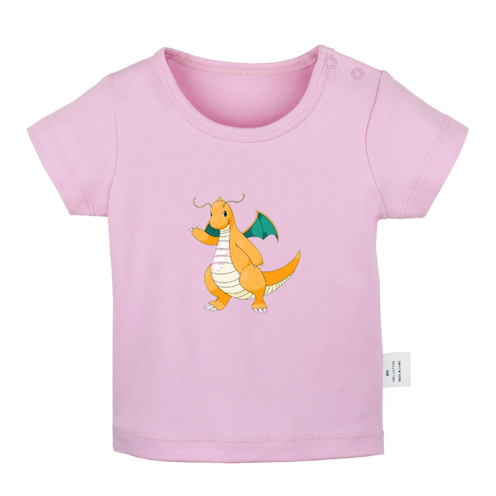 Футболки для новорожденных с покемонами стрекозой дженгаром голдином