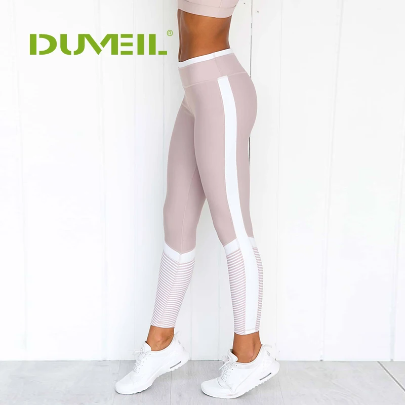DUVEIL новые сексуальные модные женские леггинсы с принтом штаны для йоги и