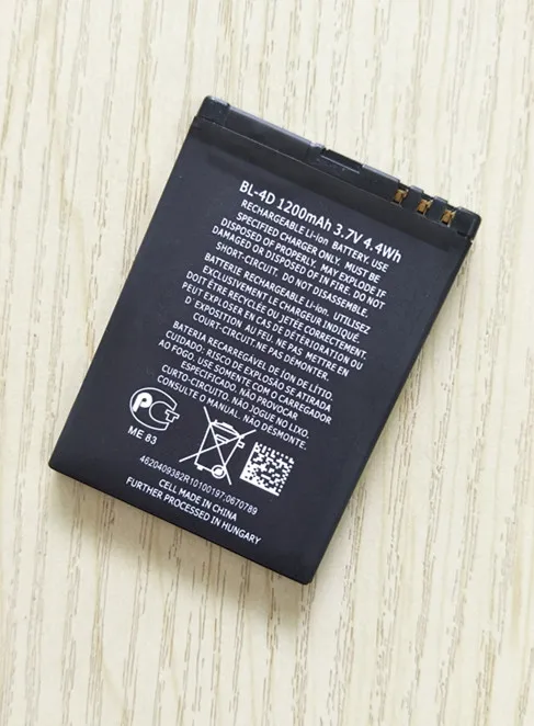 NEW 1200MAH BL-4D BL 4D Phone Battery For Nokia N97 mini N8 N8-00 E5 E5-00 E7 E7-00 T7 T7-00 702T N5 808 BL4D battery | Мобильные