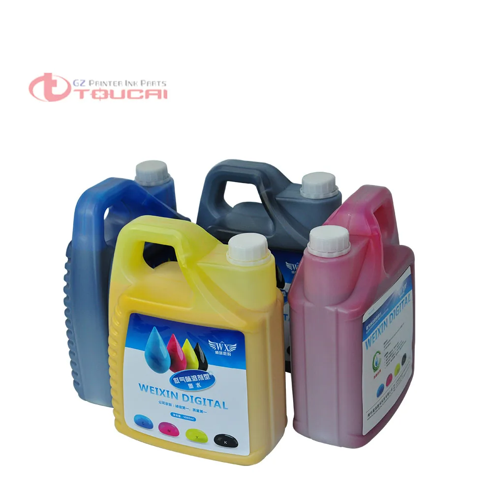 Низкий запах CMYK 4 бутылки/лот Konica KM512 MN 14pl главный растворитель чернил для