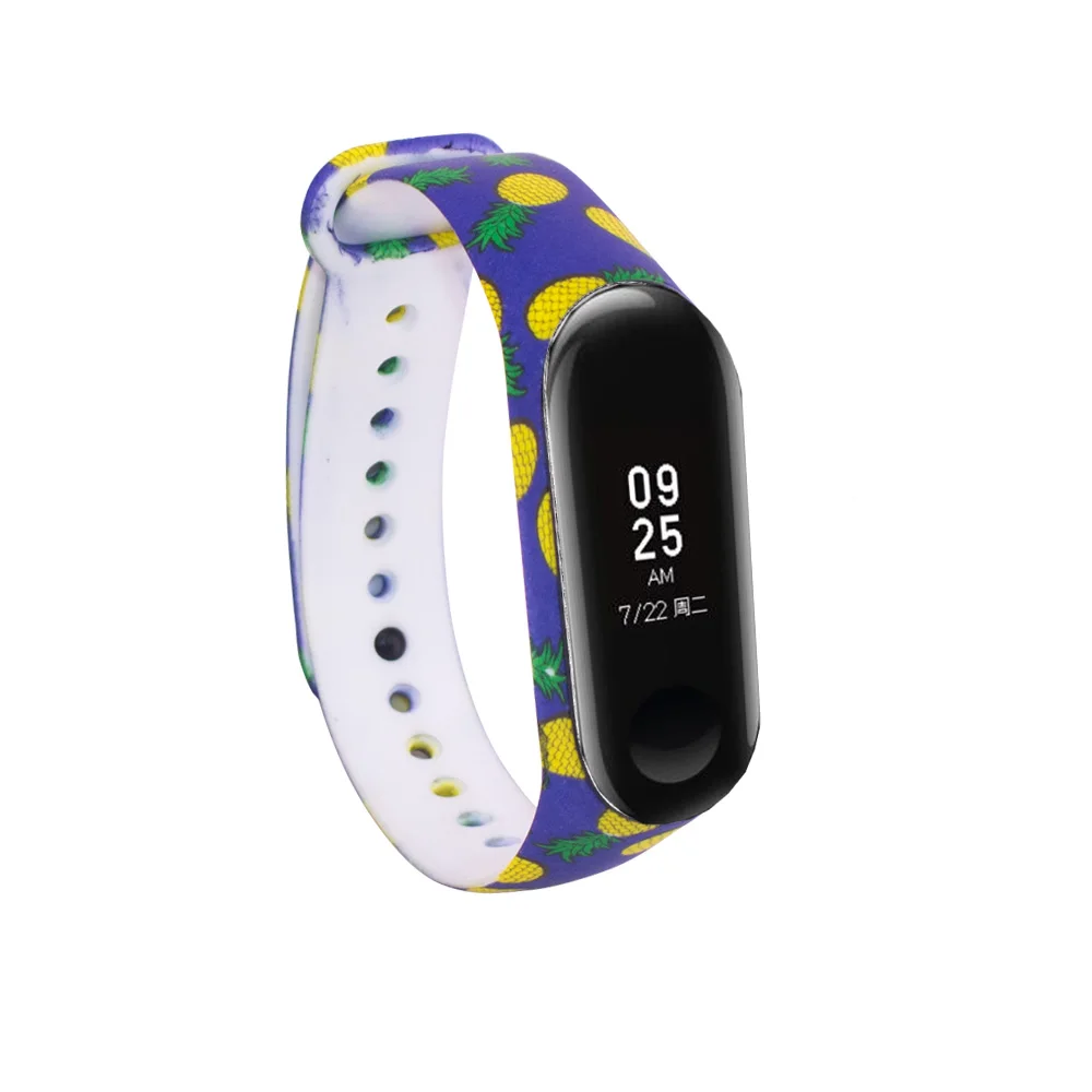 Bracelet For Xiaomi Mi Band 4 Wrist Strap For Xiaomi Mi Band 3 Silicone Strap MiBand 4 Bracelet Miband 3 Wriststrap For Xiaomi - Цвет: D