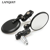 universal motorcycle mirror view side rear mirror for moto guzzi v7 classic racer stonespecial v9 bobber