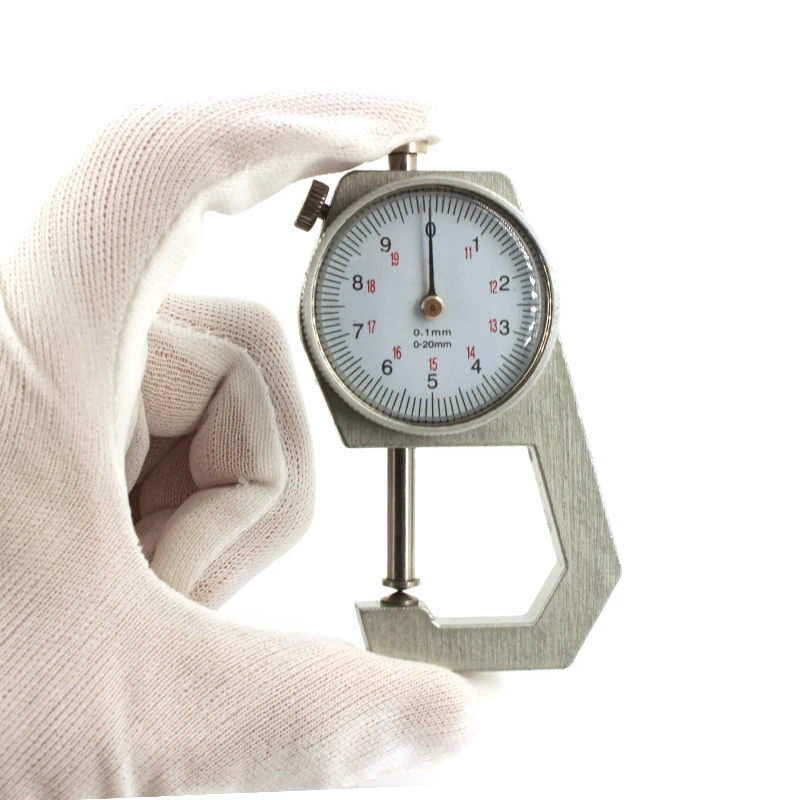 Цифровой толщиномер измеритель толщины кожи и бумаги 0 10 мм/0 20 мм 1 мм|tools measuring|tool