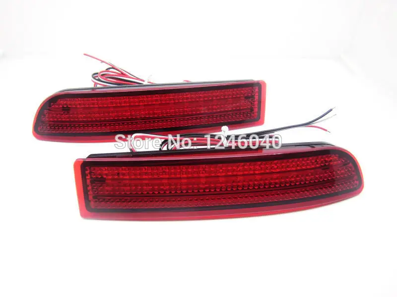 LED Rear bumper reflector light tail brake stop rear fog lamp for Toyota Avensis Alphard Estima RAV4 Gaia PREVIA IPSUM | Автомобили и