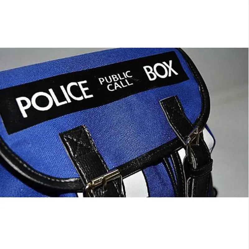 Тканевый рюкзак Doctor Who с принтом из аниме детская школьная сумка пряжкой рисунком