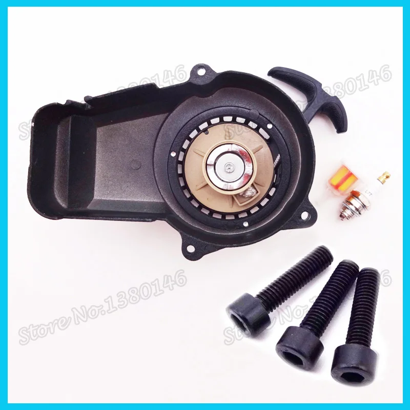 Свечи зажигания топливный фильтр сплава тянуть стартер болты для 47cc 49cc мини ATV