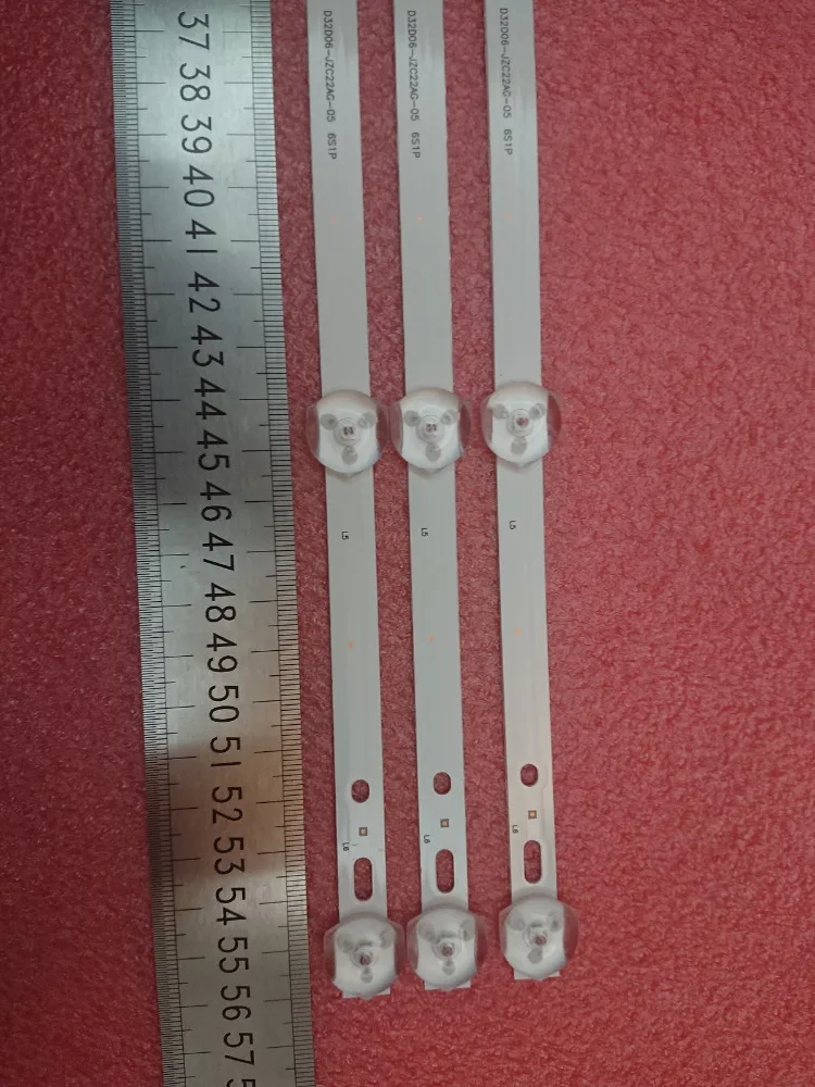 Новинка 100 шт. 6LED (3В) 562 мм * 9 8 ММ сменная светодиодная лента для 32-дюймового