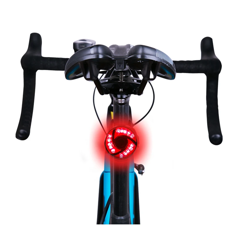 DEROACE велосипедный светодиодный защита задних фонарей Предупреждение ющий свет