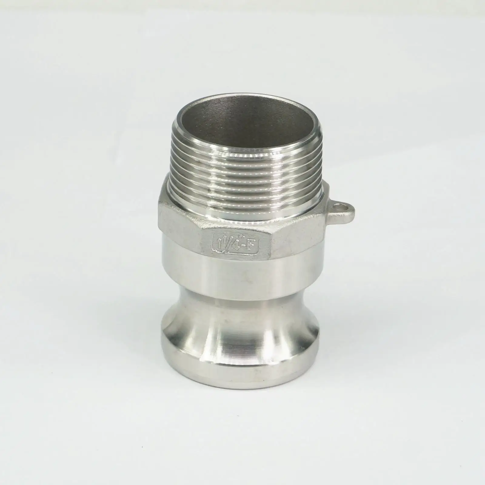 1-1/4 "BSP наружная резьба 304 нержавеющая сталь тип F штепсельная вилка Camlock фитинг