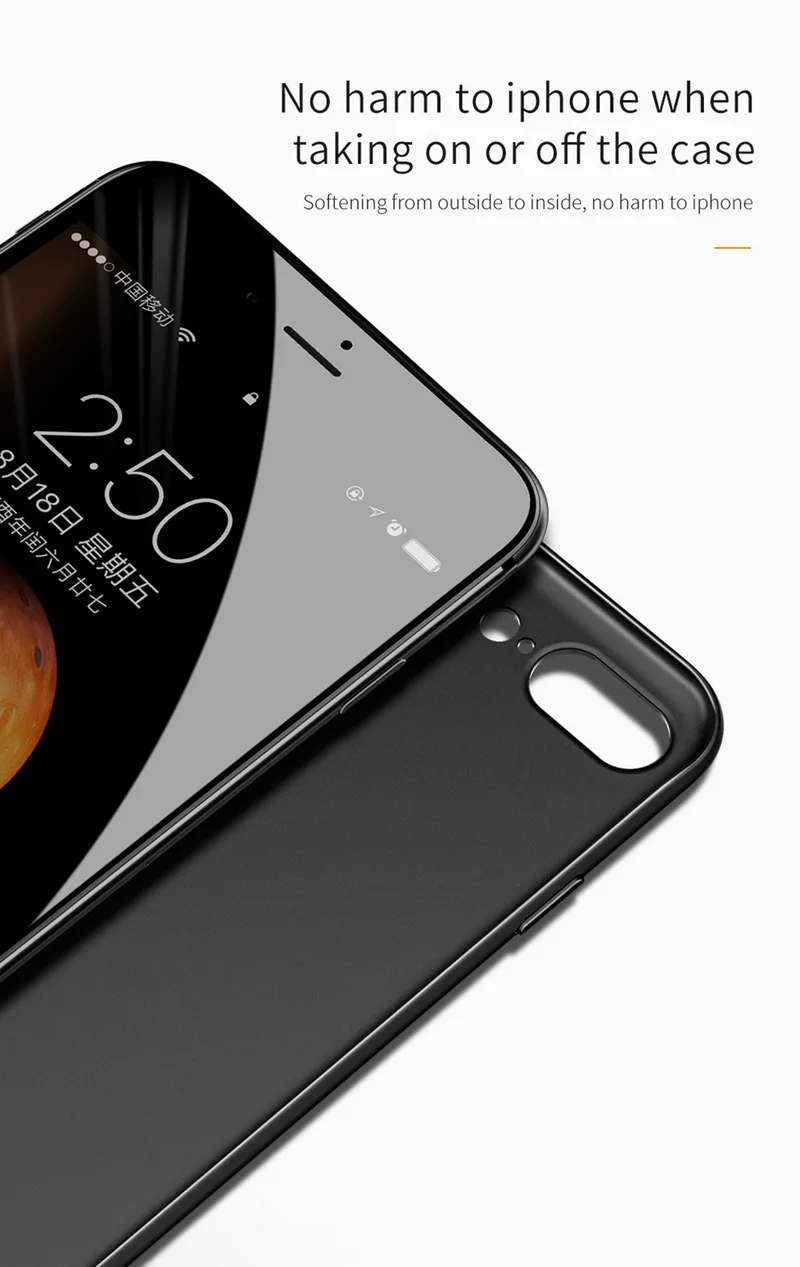 Чехол MCDODO для iPhone 7 Plus, чехол s для iPhone7, iPhone 7 Plus, капа, чехол, роскошный тонкий защитный чехол для iPhone 7, чехол, 7060