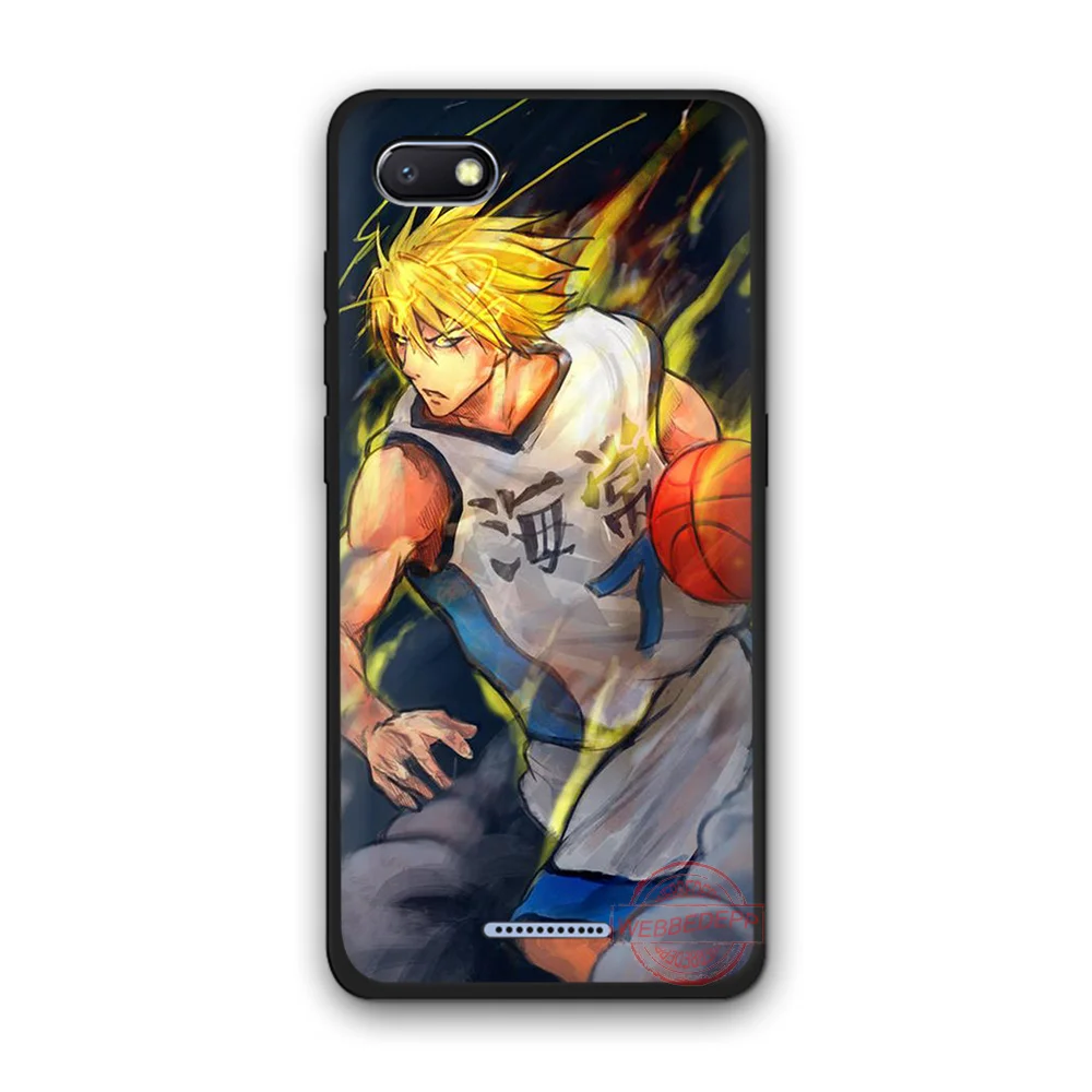 WEBBEDEPP Баскетбол Kuroko TPU чехол для телефона Redmi Note 6Pro 7Pro 4A 4X 5 5A 6A 8A 7 S2 note 8 |