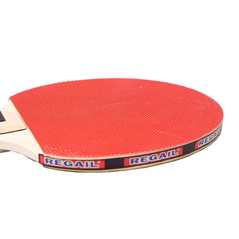 2Pcs Professional Table Tennis Rackets Ping Pong Paddle Training Bat Set with 3 Balls