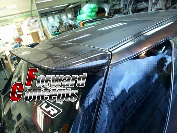 Для углеродного волокна 02 07 Impreza Wagon GG WRX STI заднее крыло люка крыша спойлер|roof