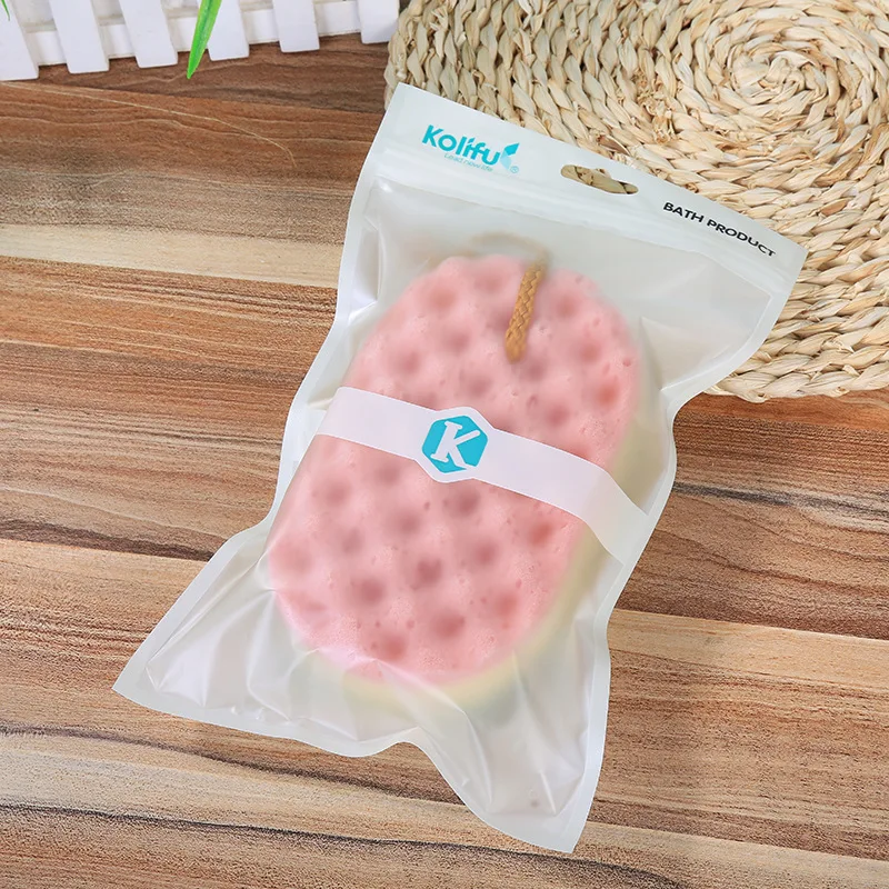 Kolifu 1 шт. шар для ванны скруббер душа сетка очистки тела Нейлоновая губка богатые
