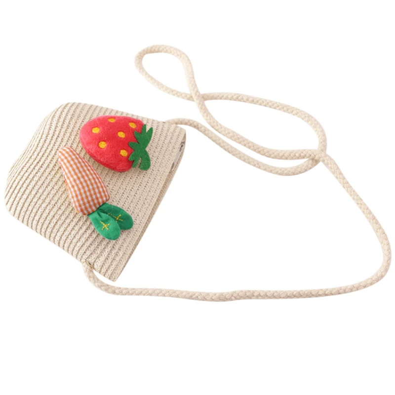 Новинка 2019 шляпа сумка набор волнистые соломенные шляпы клубника редиска кепка