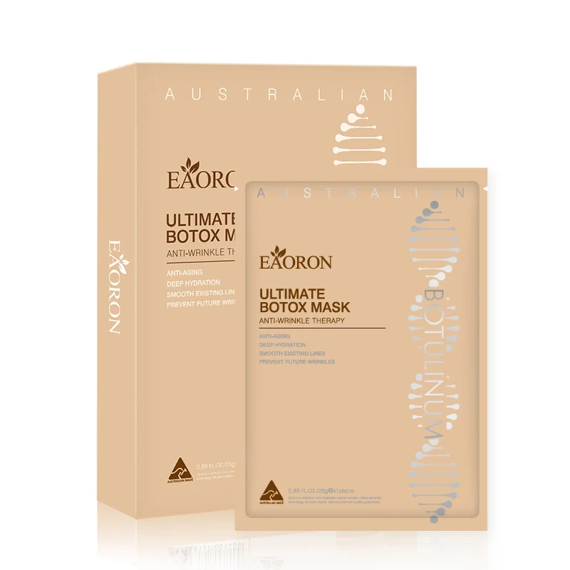 

Eaoron Ultimate Mask for Anti wrinkle Therapy 25g*5pcs Deep hydration Smooth Friming Skin Australia Hottest Product Now