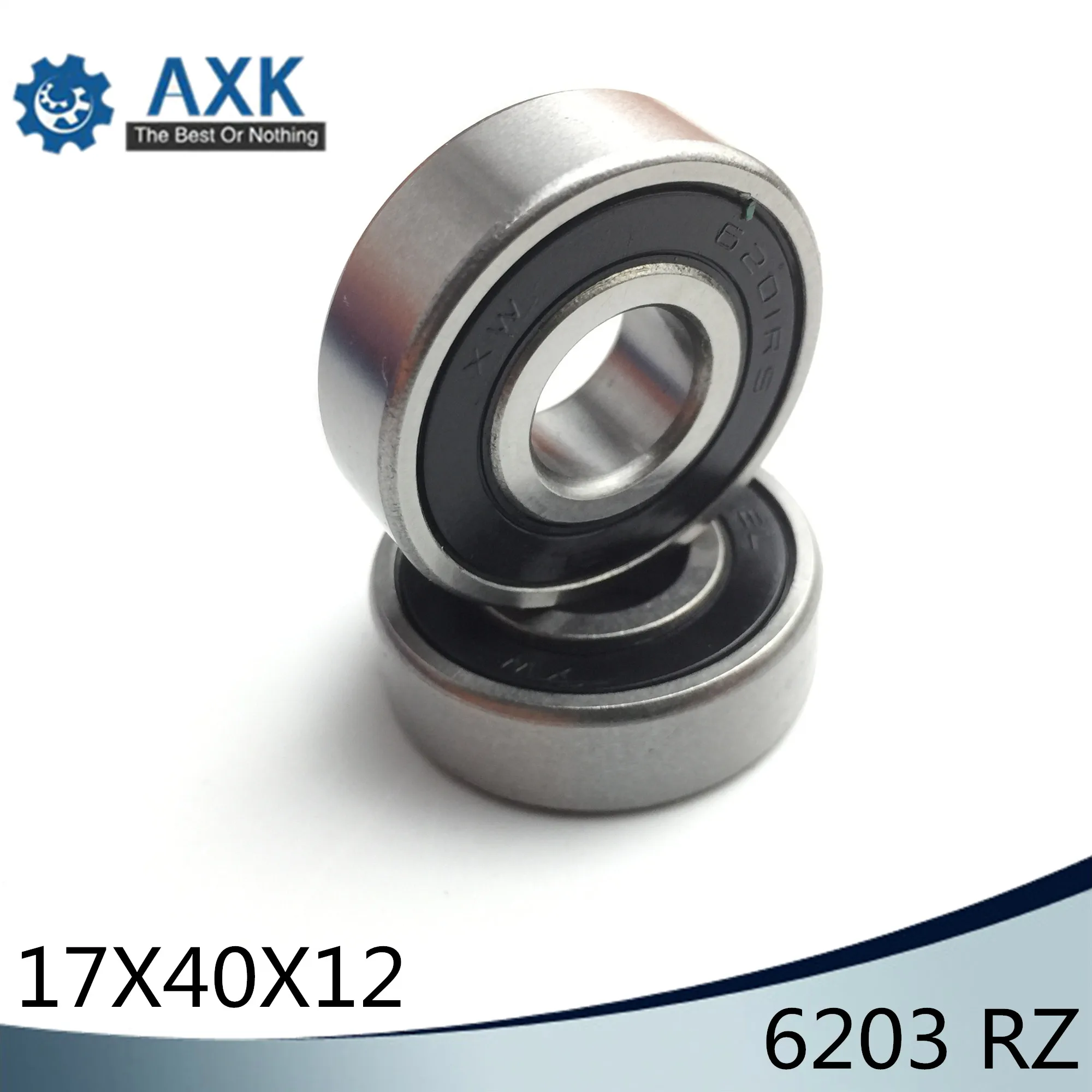 6203RZ подшипник 17*40*12 мм ABEC 3 ( 4 шт.) звука высокого Скорость для мотоциклов 6203 RS 2RZ