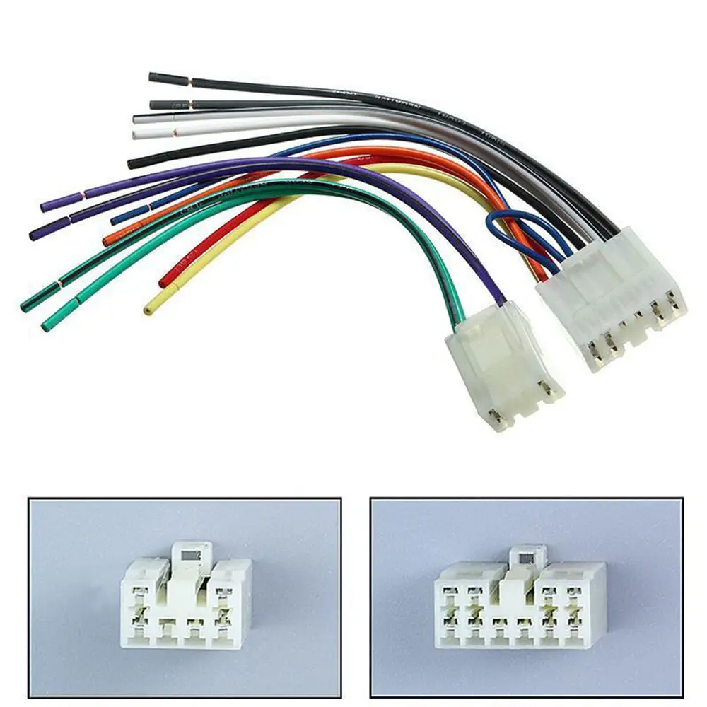 Радиоприемник стерео CD плеер проводка заднего хода соединитель жгута проводов