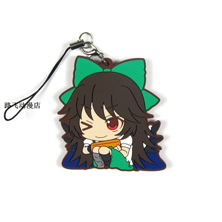 7 стилей аниме модель TouHou проект фигурку Rumia Hakurei Reimu Kirisame Marisa Saigyouji Yuyuko брелок
