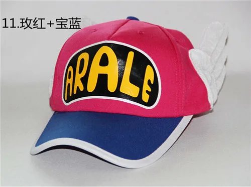 Dr. Slump Arale Angel Wings аниме шляпы для косплея летняя кепка для взрослых Размер Sunhat - Цвет: 11