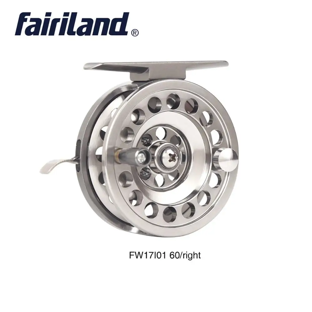 Dia 60MM Right Fairiland катушка для подледной рыбалки 2BB+ RBB полностью алюминиевая 1:1 Рыболовные катушки для левшей/правой руки Ледовое рыболовное колесо новое поступление - Цвет: Dia 60MM Right