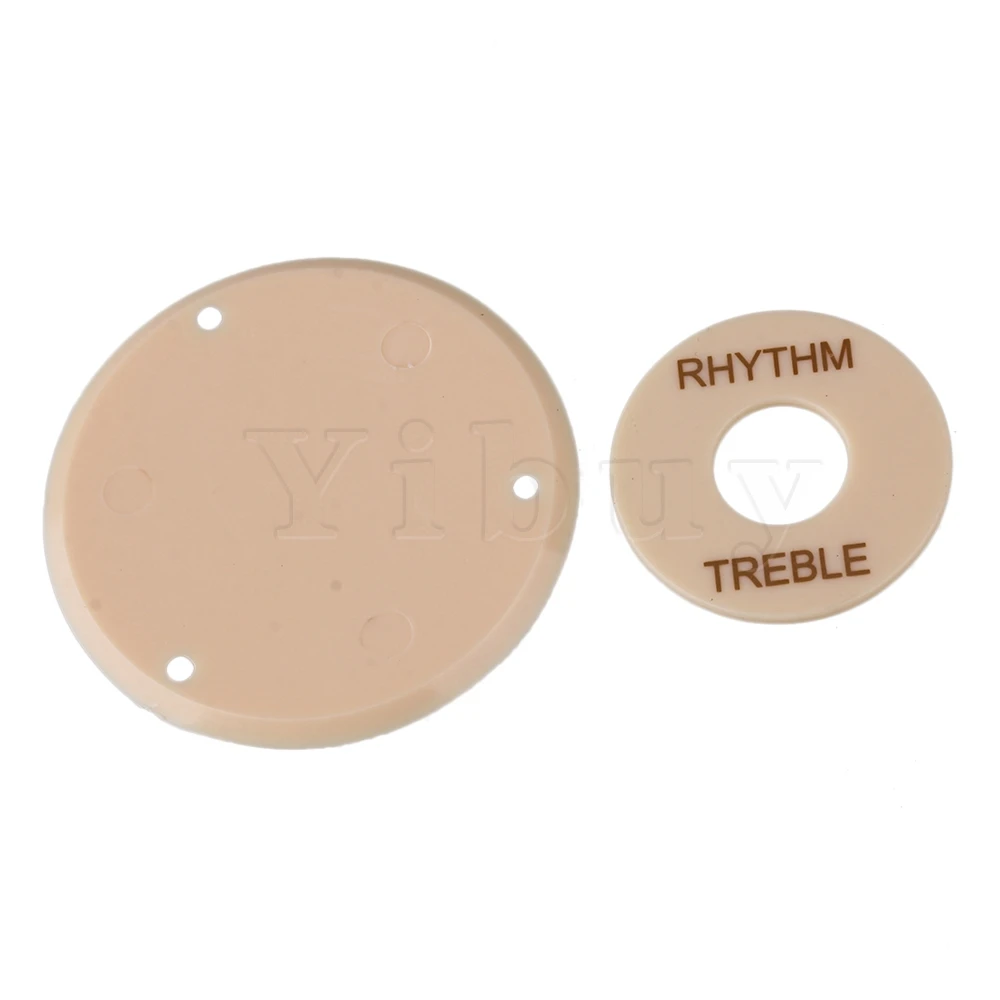 

Yibuy 20 x Cream 2.4mm Thick Pickguard Scratchplate Cavity Switch Covers