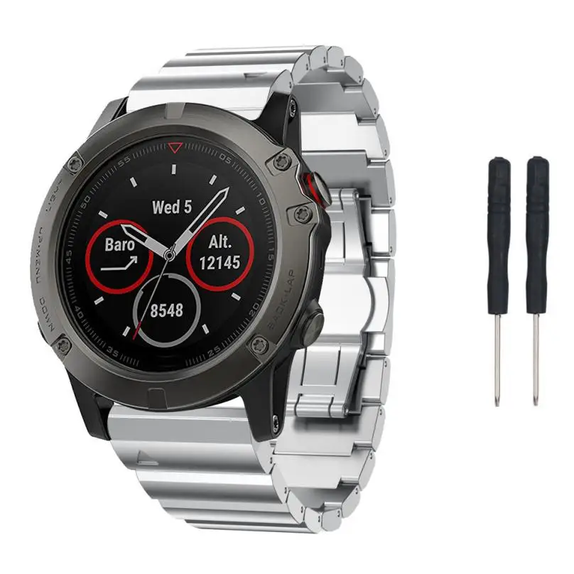 HIPERDEAL смарт аксессуары ремешок для Garmin Fenix 5X GPS часы модный браслет из нержавеющей