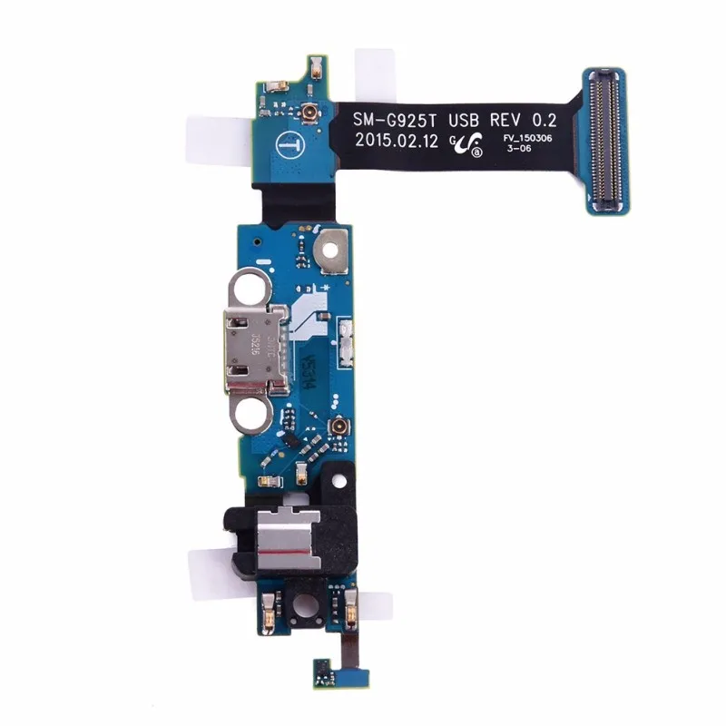 Для Samsung Galaxy S6 Edge SM G925A G925F G925I G925P G925T G925V зарядный порт гибкий кабель сменная деталь