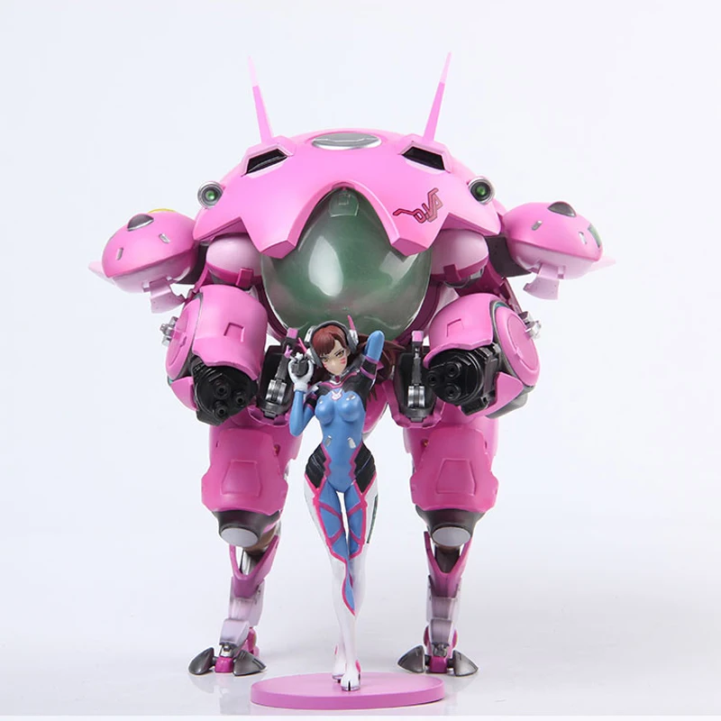 OW DVA и mecha фигурка модель kinderen Speelgoed Geschenken Collectie Tracer ПВХ 23 см игровая фигура|action